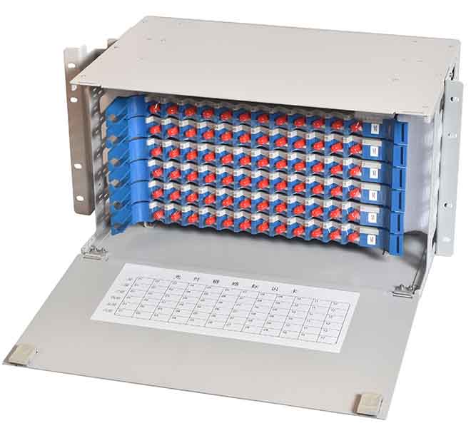 熔配型光纤配线箱（72芯 5U） 
